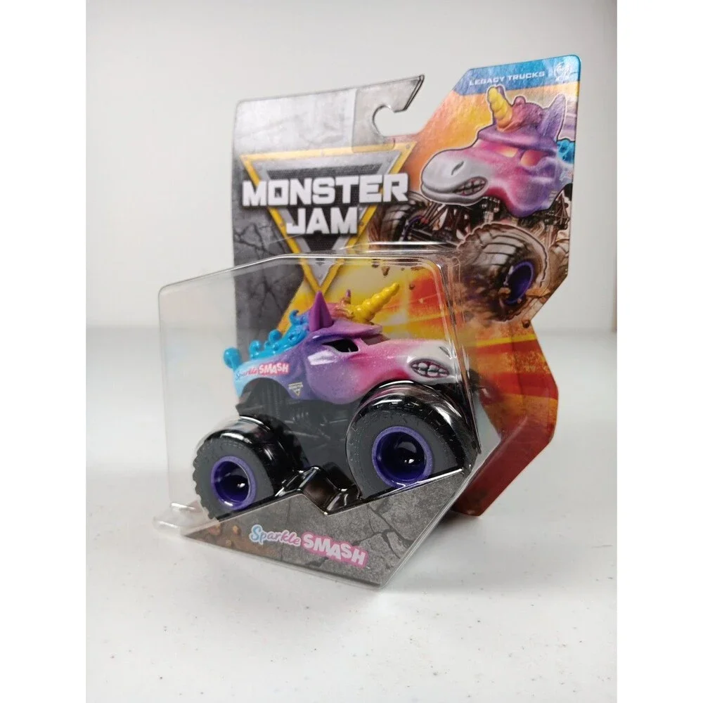 2025 Monster Jam Truck SPARKLE SMASH Legacy 1:64 Series 43 New Release